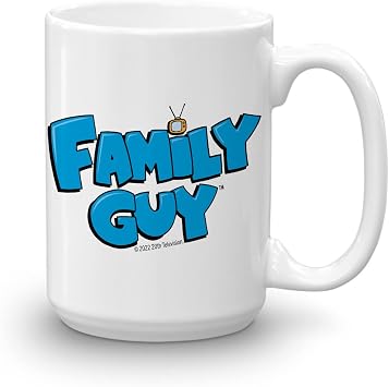 Hulu Family Guy Logo White Mug, 15oz
