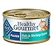 BLUE Healthy Gourmet Adult Flaked Fish & Shrimp Wet Cat Food 3-oz (Pack of 24)