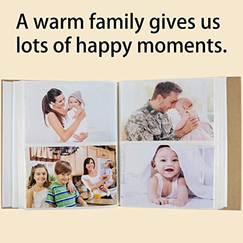 Wlc Big 4X6 Craft Paper Baby Photo Albums 200 Photos Kid Photo Album #TOP3