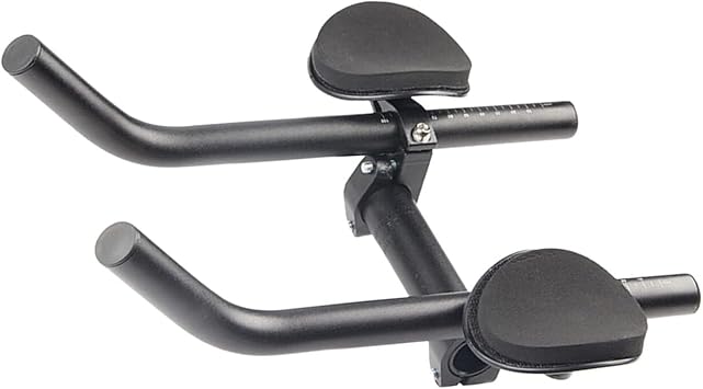 Aluminum Alloy Bicycle Armrest Handlebar for Road Bike Mountain Bike Ergonomic Design with Sponge Pad, Easy Installation, Suitable for 22.2-31.8mm, Comfortable Riding Accessories