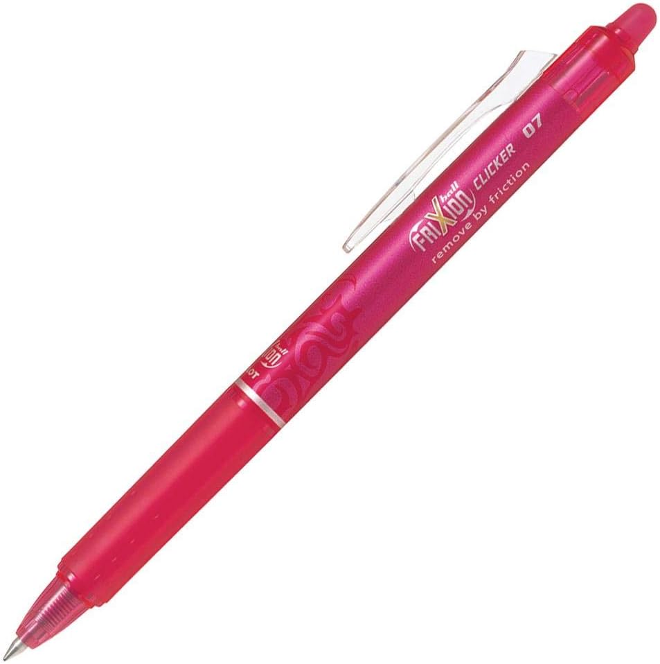 Pilot BLRT-FR7-P-ME Frixion Clicker Roller Ball Pen 0.7 Pink