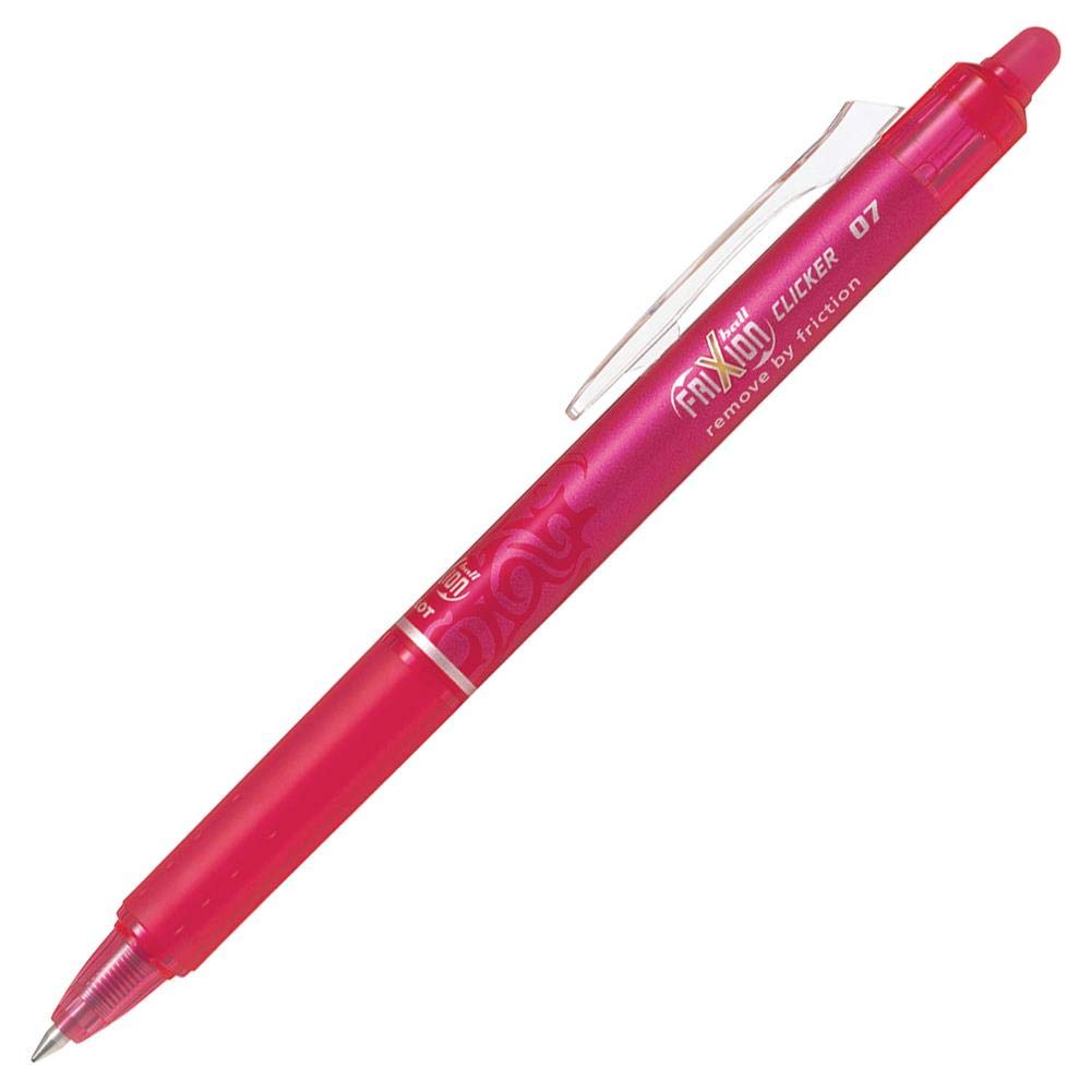 Pilot BLRT-FR7-P-ME Frixion Clicker Roller Ball Pen 0.7 Pink