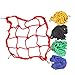 Produktbild Mesh Net Tasche Kraftstofftank Gepäcknetz Fahrrad Fracht Bungee Net Tasche Helm Halter mit 6 Haken für Roller 30x30 cm (gelegentliche Farbe)