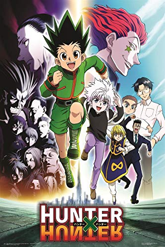 Close Up Poster Hunter x Hunter – personaggi (61 cm x 91,5 cm) + un poster sorpresa in regalo