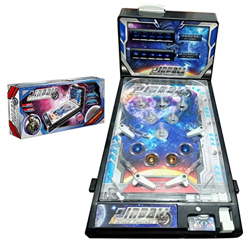 YYQ SHOP Máquina De Juego De Pinball para Padres E Hijos, Máquina De Arcade Súper Electrónica, Juguetes De Pinball 3+ para Niños Y Adultos, Marcador De Juego De Habilidad De Mesa para El Hogar Cover