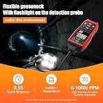 Gas Leak Detector with LED Flashlight & Flexible Gooseneck - Image 2
