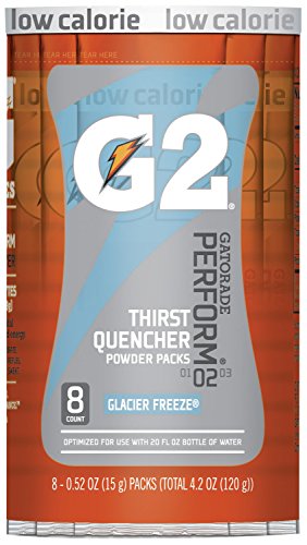 Gatorade G2 Powder Packets, Glacier Freeze, 0.52 oz., Packet (Pack of 8)
