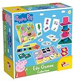 Muchas piezas resistentes Lisciani - Peppa Pig - Colección de Juegos educativos para niños a partir de 2 años