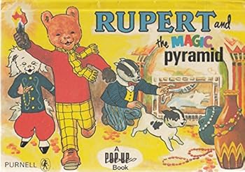 Hardcover Rupert and the Magic Pyramid (Pop-up Books) Book