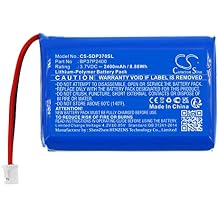 Replacement Battery for Dogtra Grain Valley Special Edition O, Pathfinder, Pathfinder TRX Part NO BP37P24002400mAh/3.7V