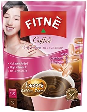 Fitne 3 in 1 Instant Coffee Mix with Collagen - 10 Sticks