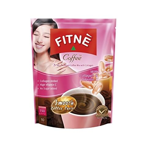 Fitne 3 in 1 Instant Coffee Mix with Collagen - 10 Sticks Cover