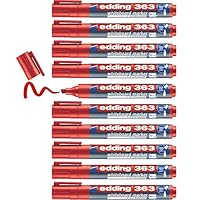 Edding E-360 Cap Off Beyaz Tahta Kalemi, Yuvarlak 1,5-3 mm Uç, Turuncu