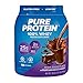 Pure Protein Powder, Whey, High Protein, Low Sugar, Gluten Free, Rich Chocolate, 1.75 lbs