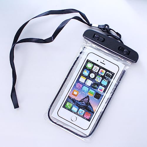 Waterproof phone bag, waterproof phone case,suitable for iPhone 14 13 12 11 Pro Max XS Plus Samsung Galaxy, IPX8 phone dry bag Must-have for the beach – suitable for phones with screens under 6 inches