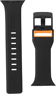 سوار / أوستيك سيفيليان من UAG لساعات أبل واتش 4 مقاس 44mm / 40mm - اسود