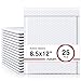 Fu Global #2 8.5x12 Inches Poly Bubble Mailers Padded Envelopes Pack of 25 (White)