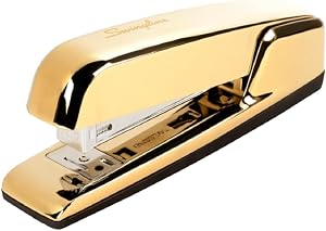 Agrafeuse Swingline, 747, manuelle, capacité de 25 feuilles, bureau, de bureau, or métallique (S7074721AZ)