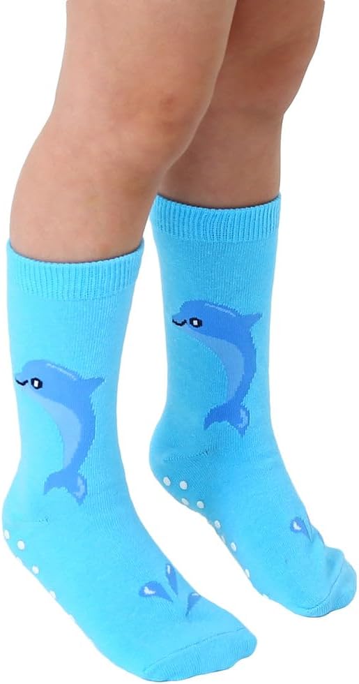 Living Royal Kids 3D Crew Socks, Novelty Character Design, Colorful Unisex Style, Fits Ages 4+, 1 Pair