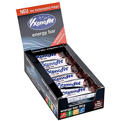Preisvergleich Produktbild Xenofit Energy Bar a 50g 24 Riegel Schoko / Crunch