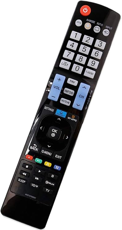New AKB73756567 Remote Control Replaced for LG TVs Model #: AGF76692626