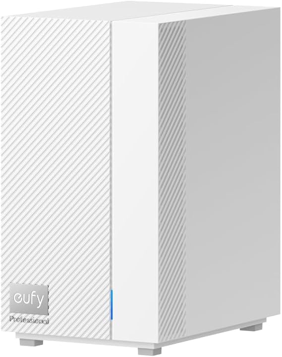 eufy Security HomeBase Professional S1, 4G LTE&Battery Backup, 16TB Storage | Home Security Center, Local Expandable Storage, Advanced Local AI, Compatible with selected eufy Security Products
