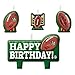 "NFL Drive Collection" Molded Birthday Candle Set