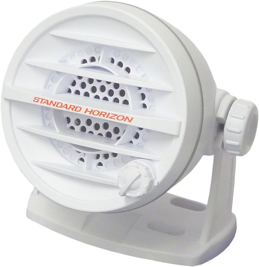Standard Horizon 10W Amplified External Speaker - White
