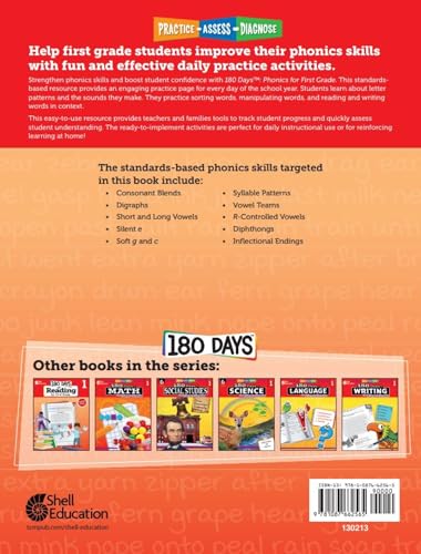 180 Days of Phonics for First Grade (180 Days of Practice) - Image 2