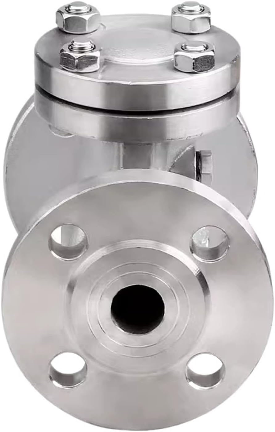 Stainless steel swing check valve H44W-16P DN50 80 100(DN80 length 310)