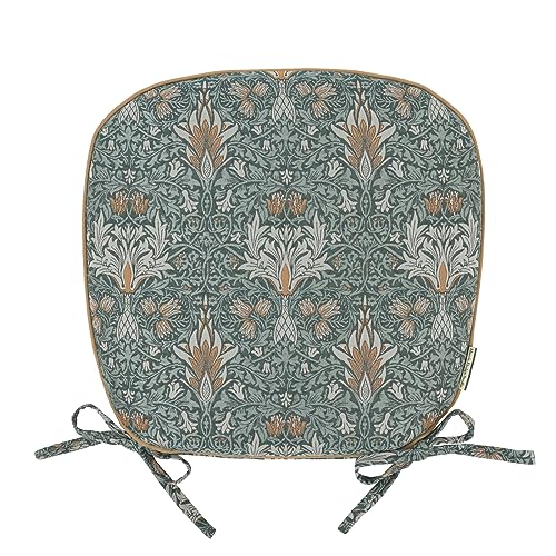 �쓇�D���Z���R�� Morris Design Studio �����X�f�U�C���X�^�W�I �_�C�j���O�V�[�g�N�b�V���� �X�l�[�N�w�b�h �u���[�O���[�� 45×43cm LN1744 ���{��