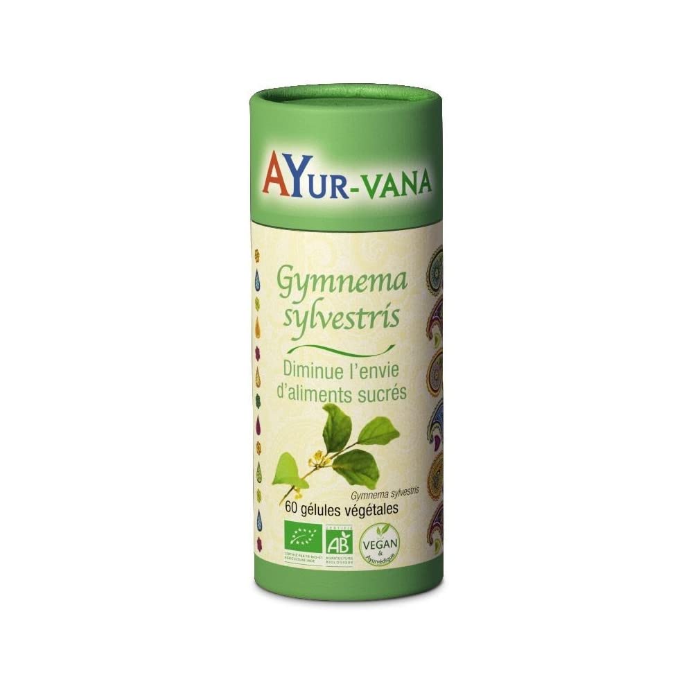 Ayur-Vana Gymnema Sylvestris Bio 60 Gélules