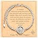 Geguosen Retirement Compass Bracelet 2026, Retirement Gifts for Women Men, Coworker Leaving Goodbye Gift, Farewell Gift for Coworkers, Friends, Mom, Grandpa