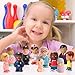 Beverly Hills Doll Collection Sweet Li'l Folks Set of 20 Community and Family Dollhouse Figures Soft Vinyl Play Figures People for All Ages