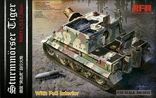 Sturmtiger 1:35 Rye Field Model kit intérieur complet pour maquettiste de blindés