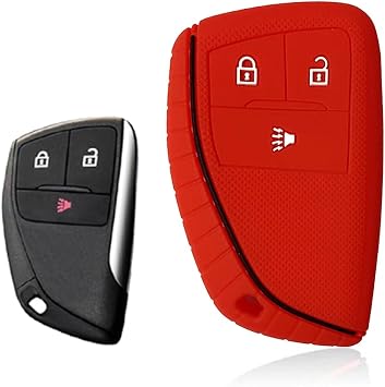 for Chevrolet Epica Essentia FNR-X Lova Silicone Key Protector Auto Key Shell Case Red
