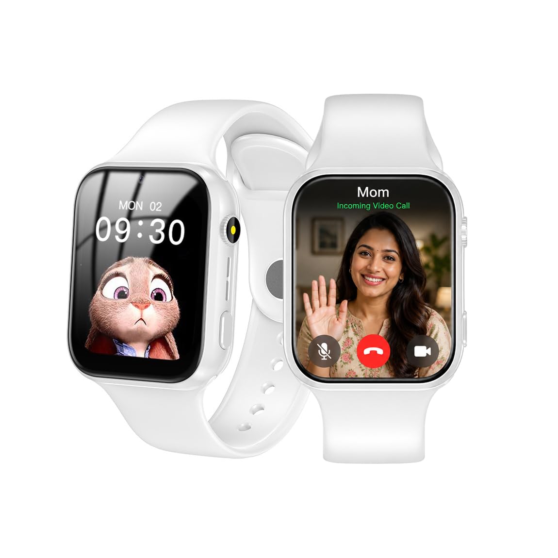 SeTracker 'L1-Lite' Video & Voice Calling 4G Smartwatch for Kids | 4G/5G SIM Supported | Indoor Location Tracking, Camera, SOS | App Control | Voice Chat | Long Battery Life - White-image-38