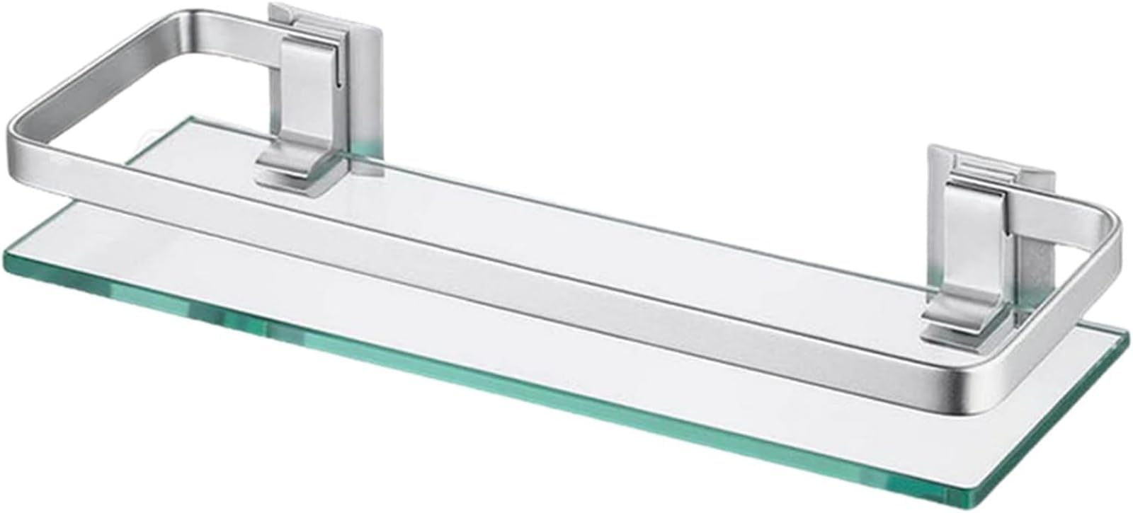 - GriMei Wall Mounted Bathroom Rack, Bathroom Rack, Glass Shelf, Glass Shelf, For Washbasins, Bathroom Mirror Shelves, Cosmetics, Cosmetic Shelves, Shower Rack, Bathroom Storage Rack, Washroom Storage