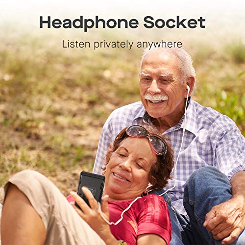 Am Fm Radio Portable – Best Reception Transistor Radio/Longest Lasting Battery Operated Radio (2Aa) / Fm Am Pocket Radio. Mono Headphone Socket, By Vondior (Black) #TOP5