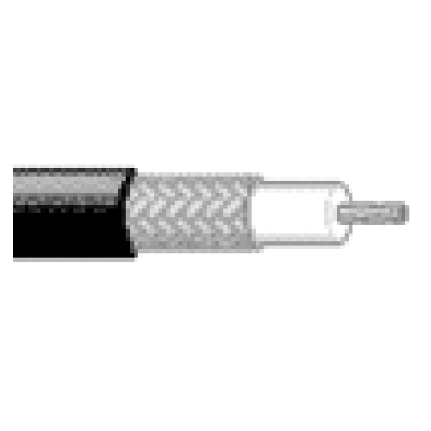 BELDEN - 8219 010U500 - COAXIAL CABLE, RG-58A/U, 500FT, BLACK by Materro(tm)
