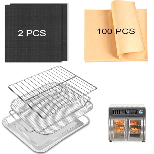 GWYSY 5-Pack Air Fryer Replacement Set for Emeril 