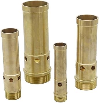 Botanical Garden Lawn Nozzle 1Pc Brass Jet Bubbling Fountain Sprinklers 3/4" 1" 1.5" 2" Bubble Foam Nozzle Garden Landscape Ornamental Fountain Color 3I4 inch