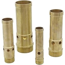 Gardening Watering System Tools 1Pc Brass Jet Bubbling Fountain Sprinklers 3/4" 1" 1.5" 2" Bubble Foam Nozzle Garden Landscape Ornamental Fountain Color 3I4 inch