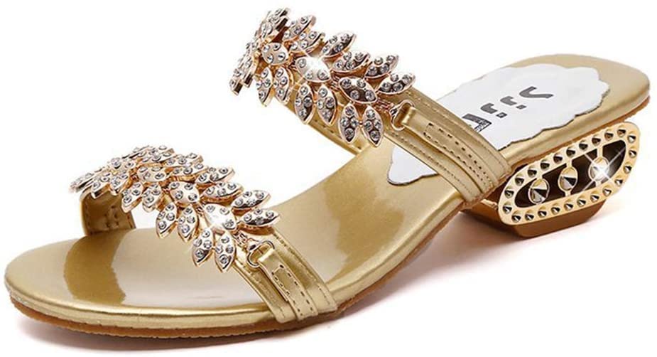 Sandales de marche pour femmes aux finitions strass élégantes et design ergonomique d'été