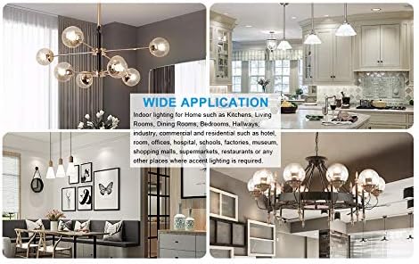 Miniatura 7 de Bombillas LED R14 Intermedias R14 E17 3W (equivalente a bombillas halógenas de 25 vatios) 5000 K, luz blanca diurna no regulable, 120 voltios,