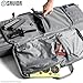 Savior Equipment American Classic Tactical Double Long Gun Bag Pistol Transportation Case w/Backpack Strap, 46 Inch Ash Gray