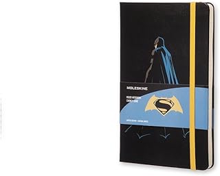 Caderno Edição Limitada, Batman Vs Superman, Versão Batman, Capa Dura, Pautado, Grande