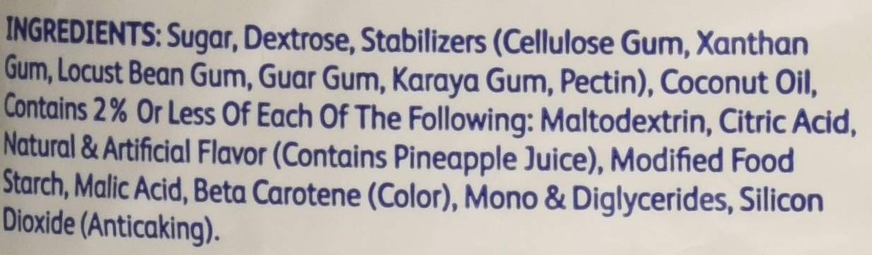 Dole Soft Serve Mix, Pineapple, 4.4lb (Pack of 4)