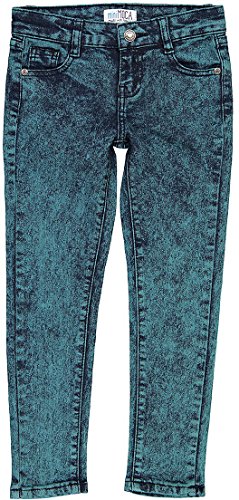 Image of ToBeInStyle Girl's Denim Easy Styling Classic Timeless Everyday Jeans Zip-Up Closure