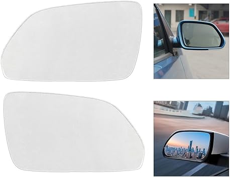 Heated Aspherical Mirror Glass Compatible With For Skoda Oktavia 1z3 1z5 And 9n, Left Or Right Rear View Lens Replacement(right)